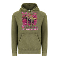 Vintage Olive just a girl who loves baby spinosaurus Vintage Hoodie - Artiststas