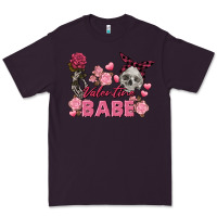 Valentine Babe Valentine's Day Skull Premium Tee | Teevron