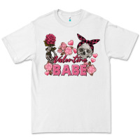 White Valentine Babe Valentine's Day Skull Premium Tee - FaDigitalArtStudio