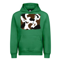 Emerald cowhide Urban Hoodie - RanaPortraitStore