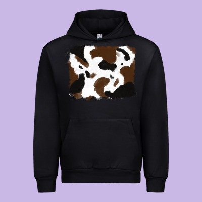 Cowhide Urban Hoodie Designed By Ranaportraitstore
