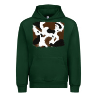 Forest Green cowhide Urban Hoodie - RanaPortraitStore