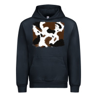 Navy cowhide Urban Hoodie - RanaPortraitStore