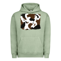 Pigment Oil Green cowhide Urban Hoodie - RanaPortraitStore