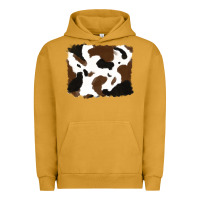 Pigment Peanut Butter cowhide Urban Hoodie - RanaPortraitStore