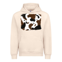 Sandshell cowhide Urban Hoodie - RanaPortraitStore