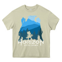 Mossy horizon zero dawn Heavy Core Tee - DesigneFamous