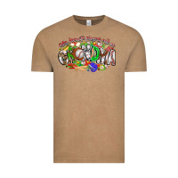Vintage Coffee my favorite platers call me grandma baseball Vintage Tee - CowhideDigitalArt
