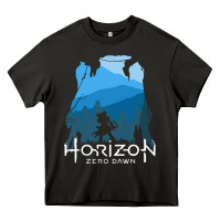 Asphalt horizon zero dawn Heavy Core Tee - DesigneFamous