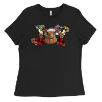 Black Joy Longhorn Ladies Tee - CowhideDigitalArt