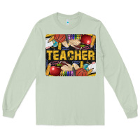 Matcha Western Teacher Black And Glitter Long Sleeve Tee - LillyAllenDesigns