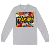 Moon Dust Western Teacher Black And Glitter Long Sleeve Tee - LillyAllenDesigns