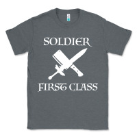 Charcoal Heather Soldıer First Class Classic Tee - Bettercallsaul