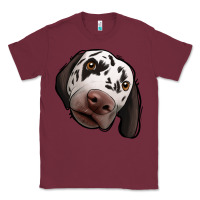 Burgundy Dalmatian Classic Tee - Jasminsmagicworld
