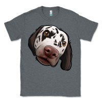 Charcoal Heather Dalmatian Classic Tee - Jasminsmagicworld