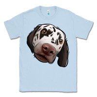 Dusty Blue Dalmatian Classic Tee - Jasminsmagicworld