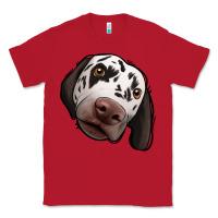 Red Dalmatian Classic Tee - Jasminsmagicworld