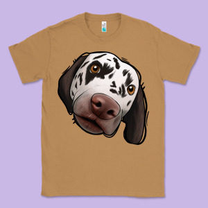 Dalmatian Classic Tee Designed By Jasminsmagicworld