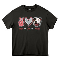 Asphalt Peace Love Pitties Heavy Core Tee - Jasminsmagicworld