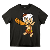 Asphalt bamm bamm Heavy Core Tee - DesigneFamous