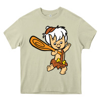 Mossy bamm bamm Heavy Core Tee - DesigneFamous