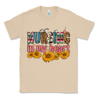 Mushroom Nursing In My Heart Classic Tee - FaDigitalArtStudio
