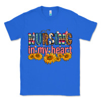 True Royal Nursing In My Heart Classic Tee - FaDigitalArtStudio