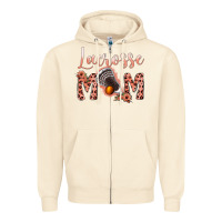 Sandshell pink lacrose mom Zipper Hoodie - Jasminsmagicworld