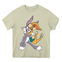 Mossy bugs bunny and lola bunny Heavy Core Tee - DesigneFamous