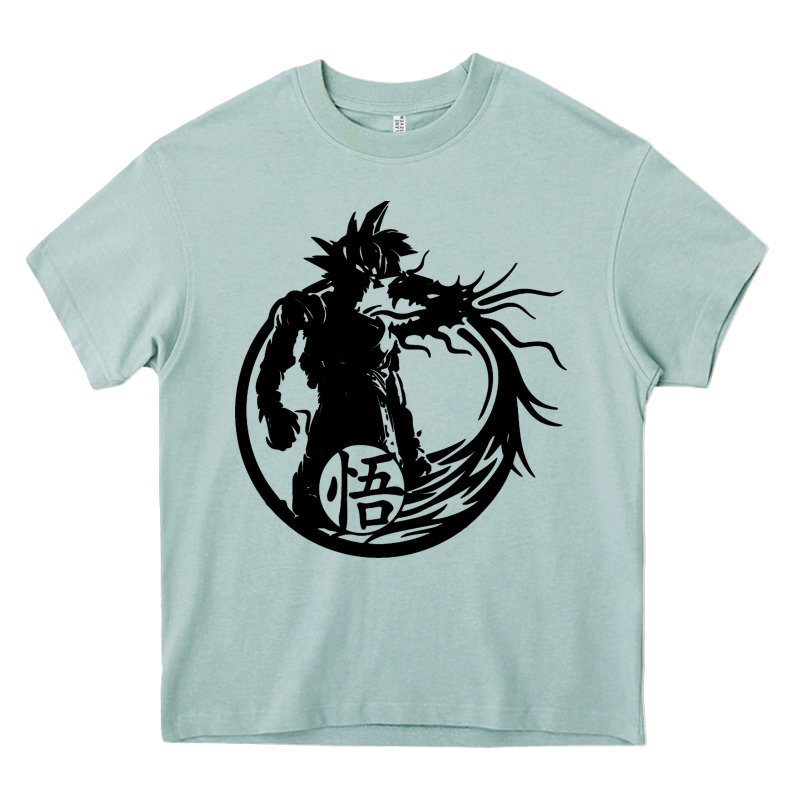 Goku Super Saiyan Ultra Dragon Heavy Core Tee by DesigneFamous | Teevron