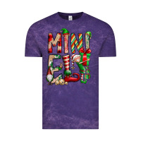 Cloud Purple Mini Elf Vintage Tee - CowhideDigitalArt