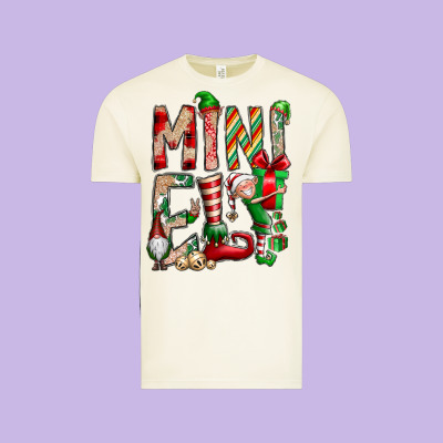 Mini Elf Vintage Tee Designed By Cowhidedigitalart