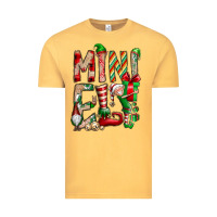 Vintage Mustard Mini Elf Vintage Tee - CowhideDigitalArt
