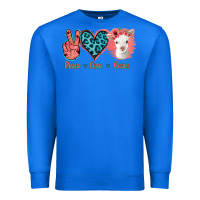 True Royal Peace Love Goats Premium Sweatshirt - Jasminsmagicworld