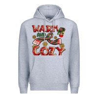 Heather Grey warm and cozy Premium Hoodie - BarkalooDesign