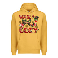 Mustard warm and cozy Premium Hoodie - BarkalooDesign