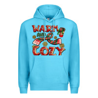 Ocean Blue warm and cozy Premium Hoodie - BarkalooDesign
