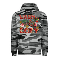 Slate Camo warm and cozy Premium Hoodie - BarkalooDesign