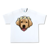 White Labrador Urban Heavy Tee - Jasminsmagicworld