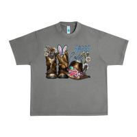 Tornado Happy Easter Urban Heavy Tee - CowhideDigitalArt