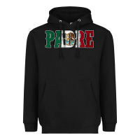 Black Mexican Flag Padre Heavyweight Hoodie - Jasminsmagicworld