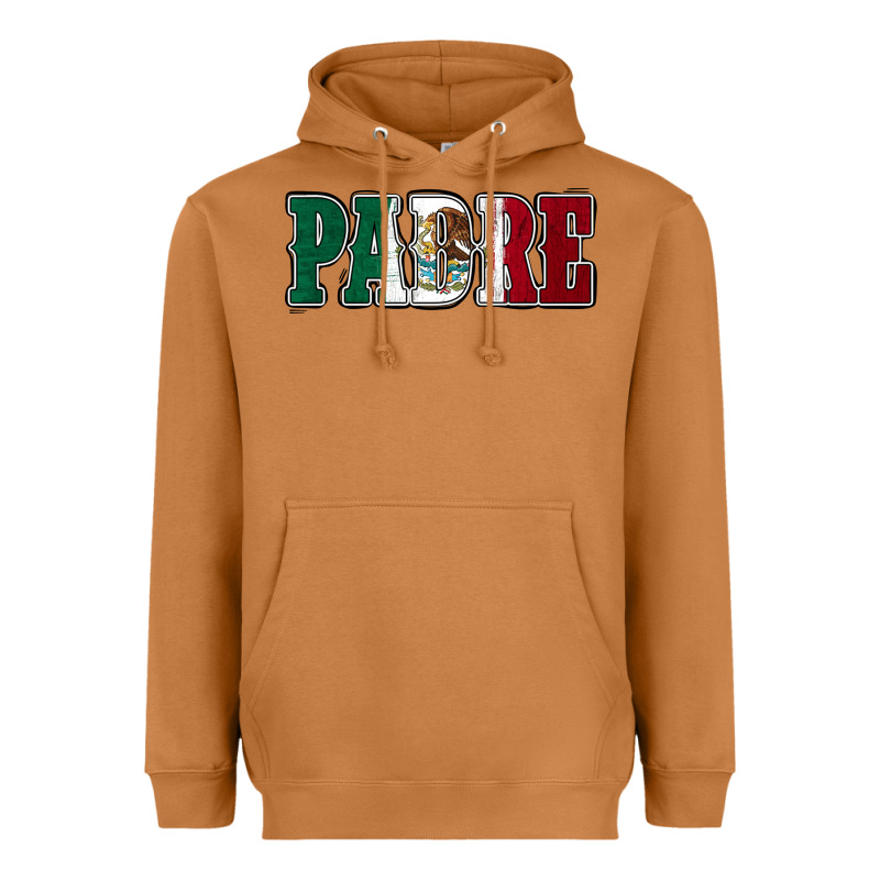 Mexican Flag Padre Heavyweight Hoodie by Jasminsmagicworld | Teevron