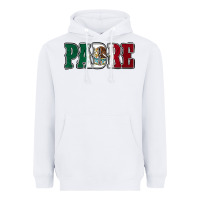 White Mexican Flag Padre Heavyweight Hoodie - Jasminsmagicworld
