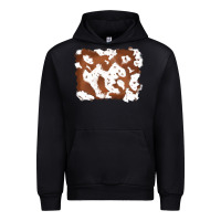 Black cowhide Urban Hoodie - RanaPortraitStore