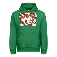 Emerald cowhide Urban Hoodie - RanaPortraitStore