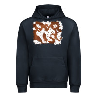 Navy cowhide Urban Hoodie - RanaPortraitStore