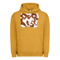 Pigment Peanut Butter cowhide Urban Hoodie - RanaPortraitStore