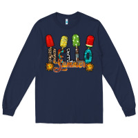 Navy hello summer Long Sleeve Tee - RacoonDesign
