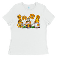 White Honey Gnome Ladies Tee - CowhideDigitalArt