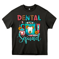 Asphalt Coffee Scrubs And Prophy Paste Dentist Coffee cup Heavy Core Tee - FaDigitalArtStudio